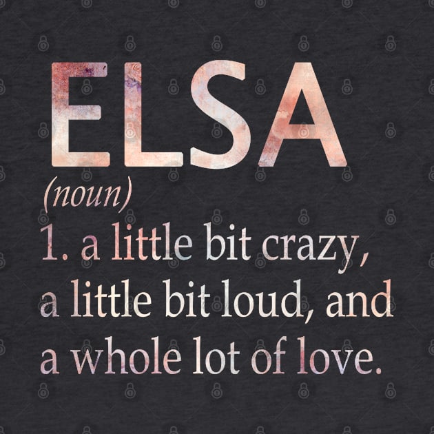 Elsa Girl Name Definition by ThanhNga